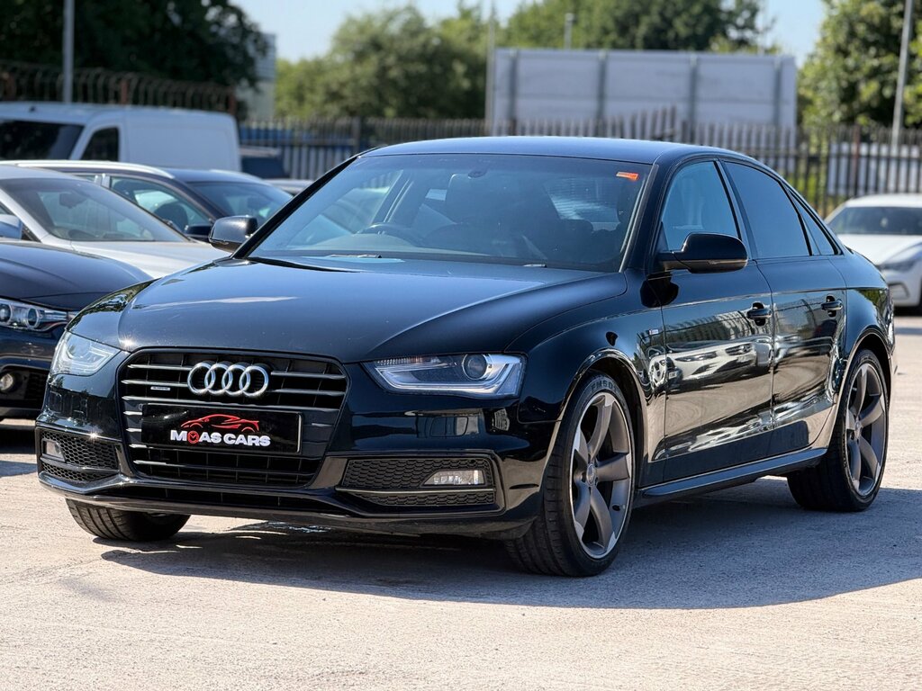 Audi A4 2.0 Tdi Black Edition Saloon S Tronic Q Black #2