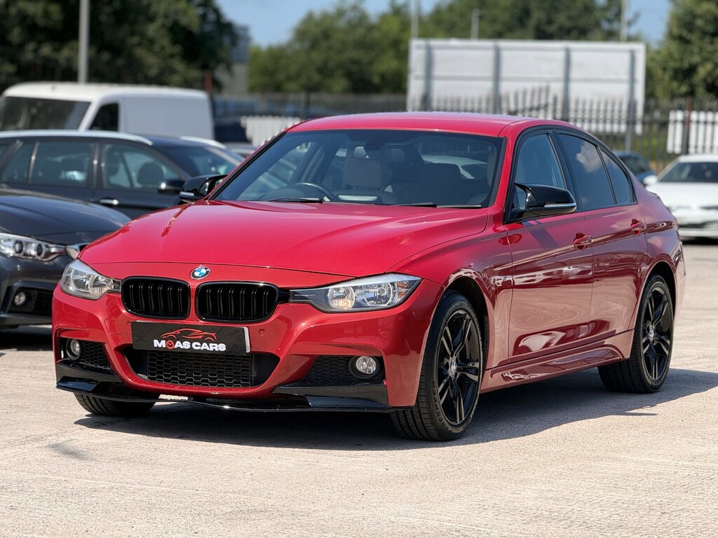 BMW 3 Series 3.0 335D M Sport Saloon Xdrive Eur Red #2