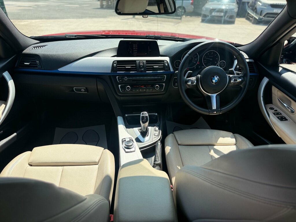 BMW 3 Series 3.0 335D M Sport Saloon Xdrive Eur Red #4
