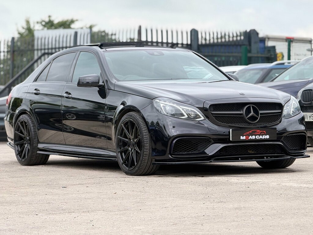 Mercedes-Benz E Class 5.5 E63 V8 Biturbo Amg Saloon Spds Mct Black