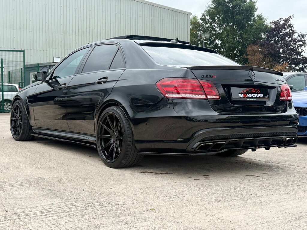 Mercedes-Benz E Class 5.5 E63 V8 Biturbo Amg Saloon Spds Mct Black #3