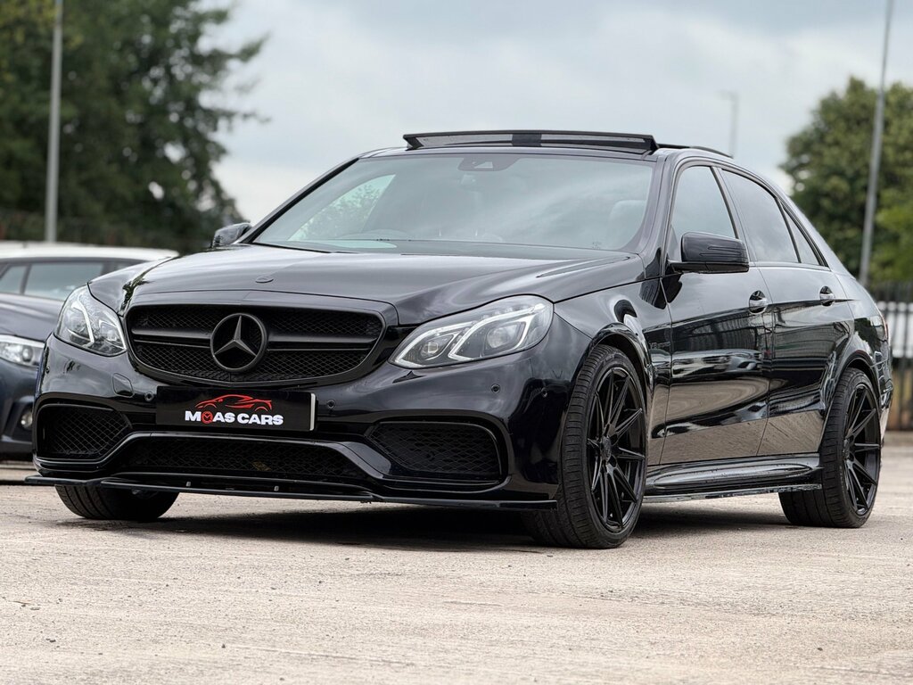 Mercedes-Benz E Class 5.5 E63 V8 Biturbo Amg Saloon Spds Mct Black #2