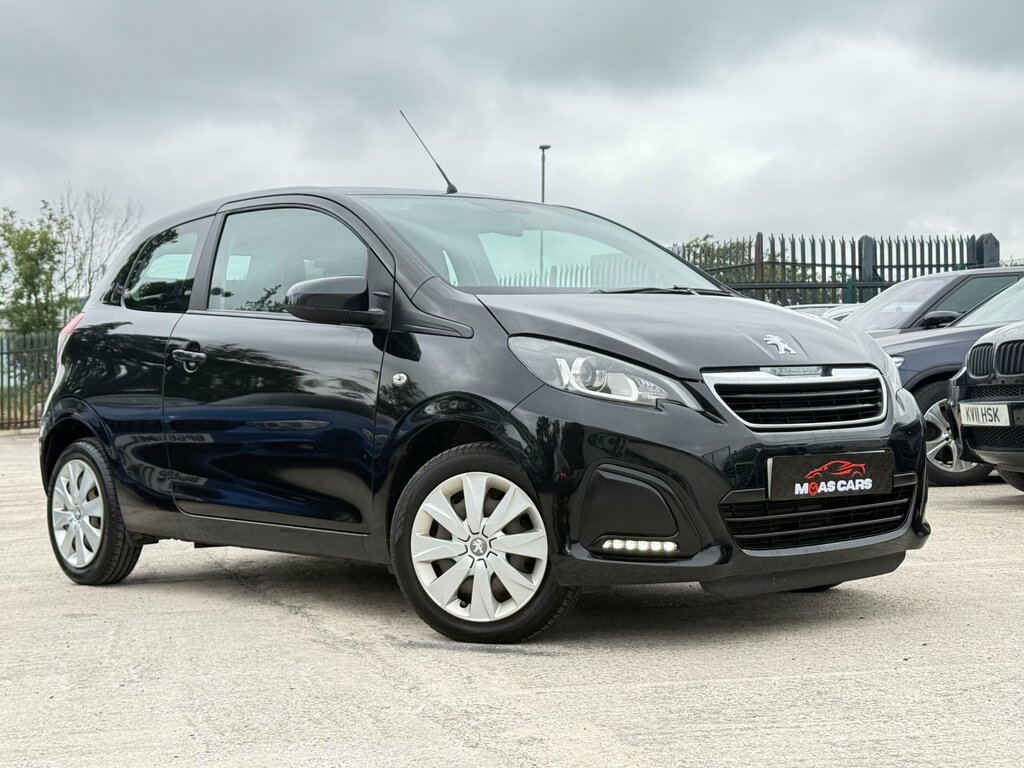 Peugeot 108 1.0 Active Hatchback Euro 6 68 Black