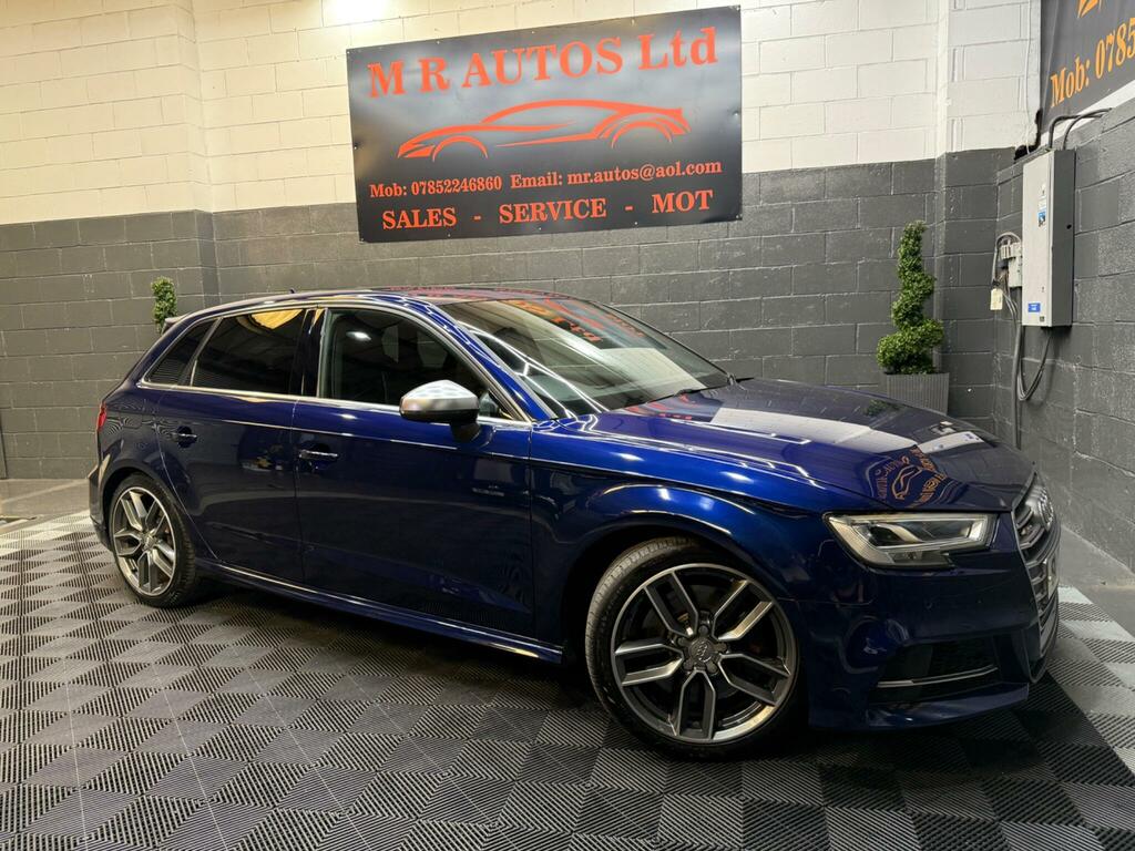 Audi S3 2.0 Tfsi Sportback S Tronic Quattro Euro 6 Ss 5 Blue