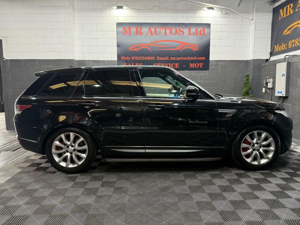 Land Rover Range Rover Sport 3.0 Sd V6 Hse 4Wd Euro 6 Ss YK67BBD Black #4