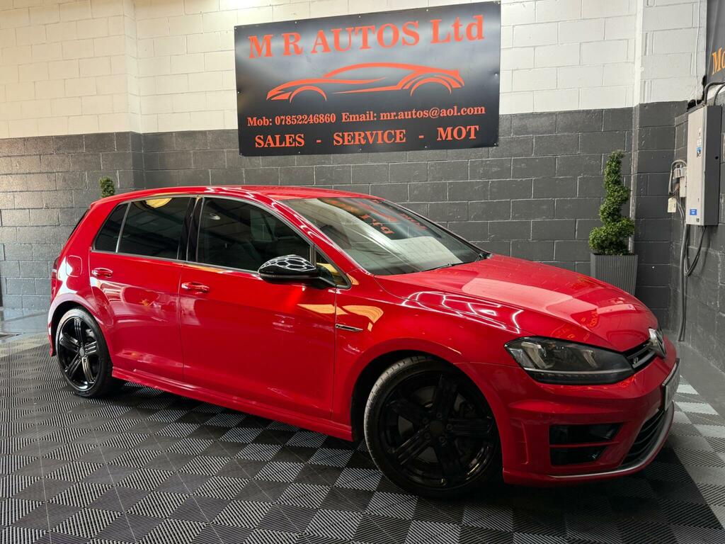 Volkswagen Golf 2.0 Tsi Bluemotion Tech R Dsg 4Motion Euro 6 Ss Red