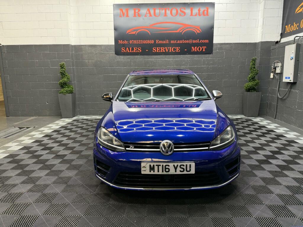 Volkswagen Golf 2.0 Tsi Bluemotion Tech R Dsg 4Motion Euro 6 Ss MT16YSU Blue #2