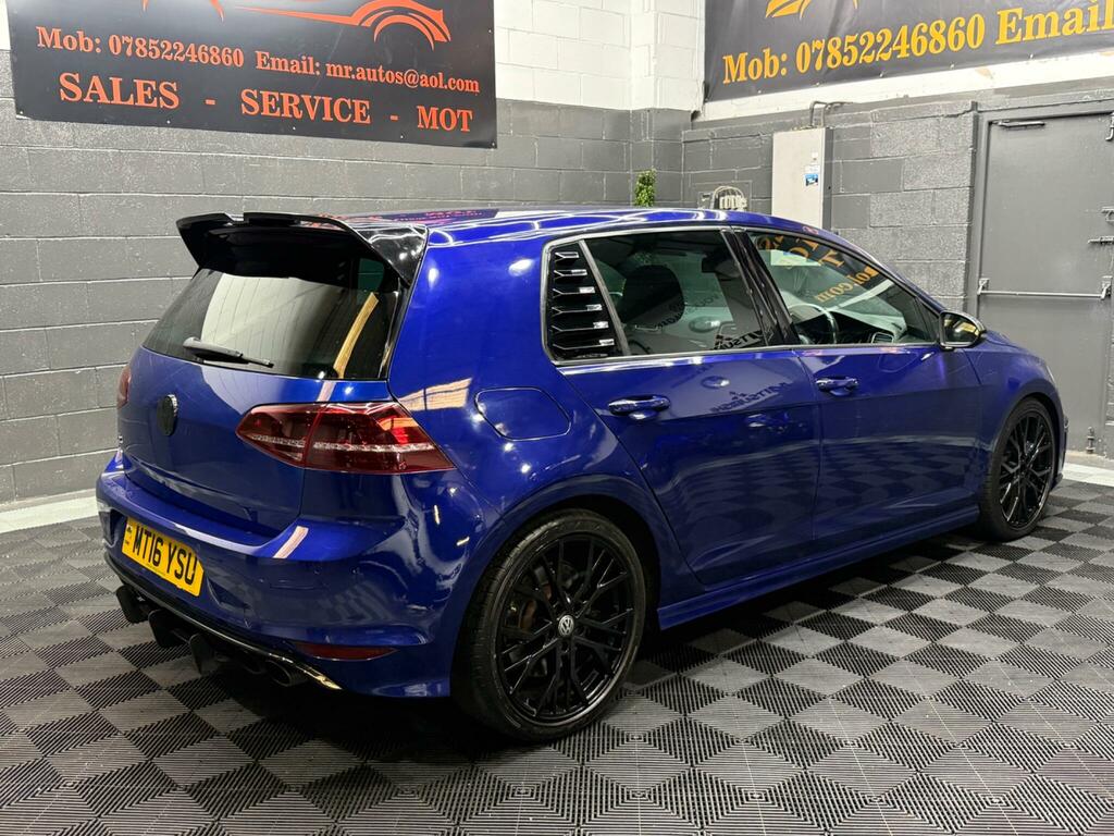 Volkswagen Golf 2.0 Tsi Bluemotion Tech R Dsg 4Motion Euro 6 Ss MT16YSU Blue #5