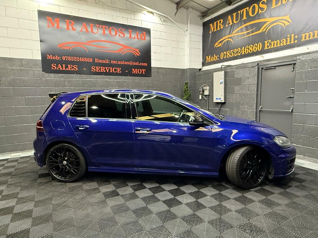 Volkswagen Golf 2.0 Tsi Bluemotion Tech R Dsg 4Motion Euro 6 Ss MT16YSU Blue #3