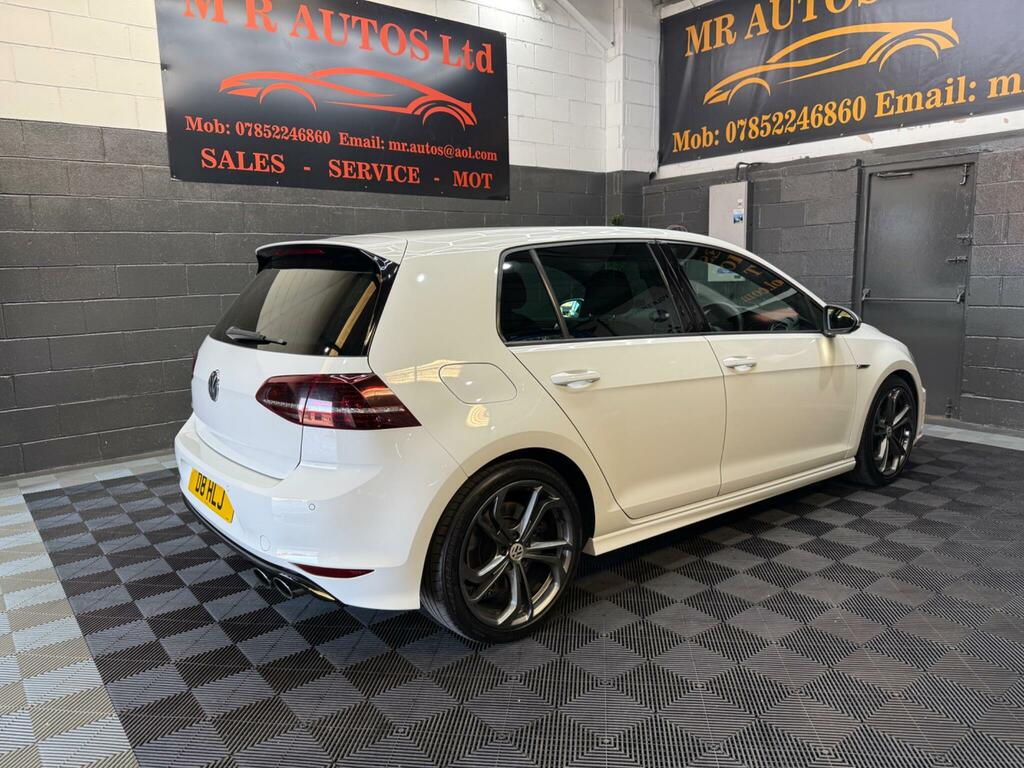 Volkswagen Golf 2.0 Tsi Bluemotion Tech R 4Motion Euro 6 Ss White #4