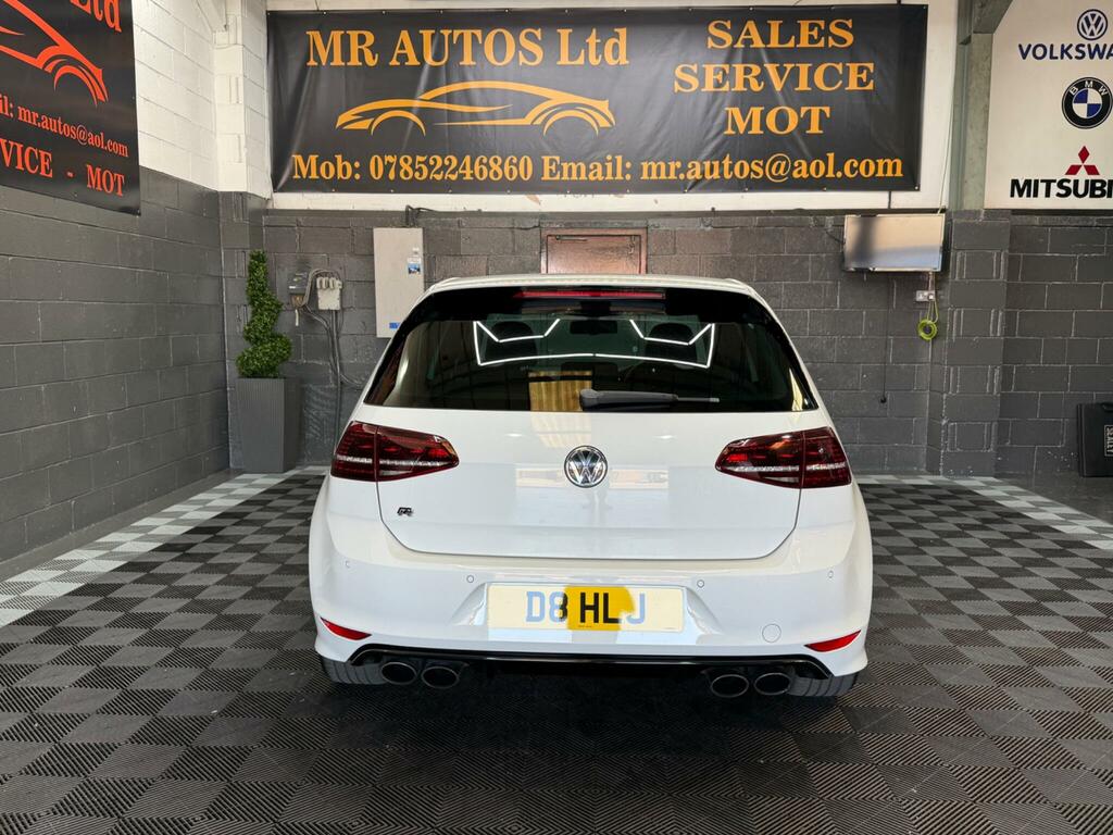 Volkswagen Golf 2.0 Tsi Bluemotion Tech R 4Motion Euro 6 Ss White #5
