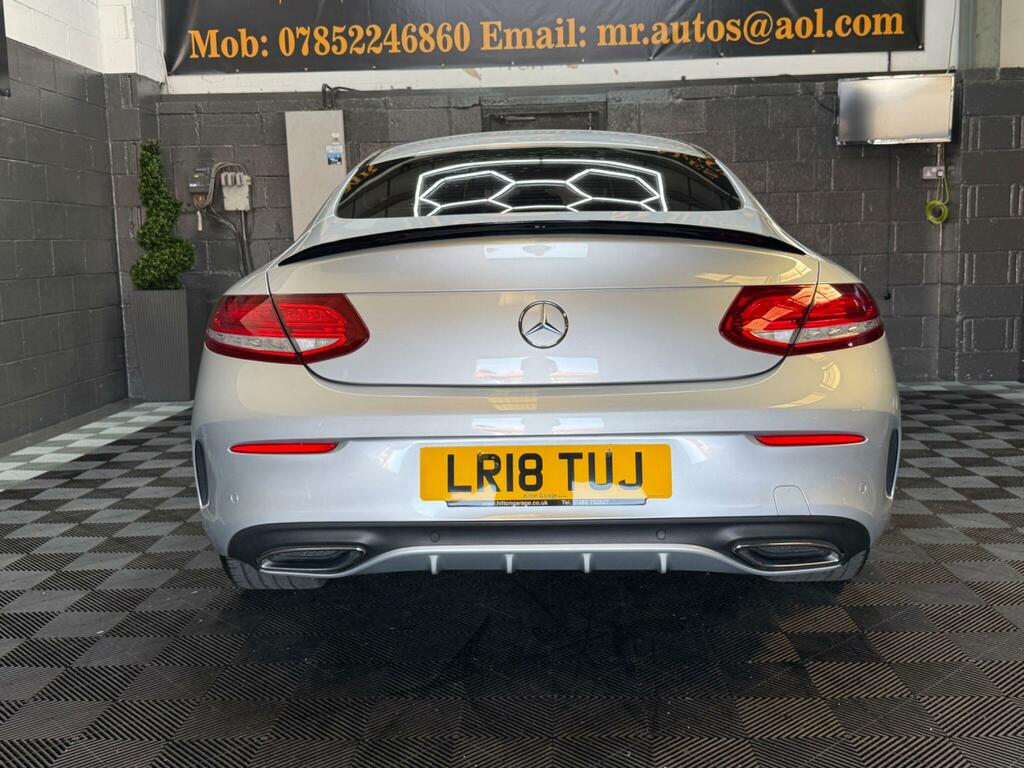 Mercedes-Benz C Class C220d Amg Line Blue #4