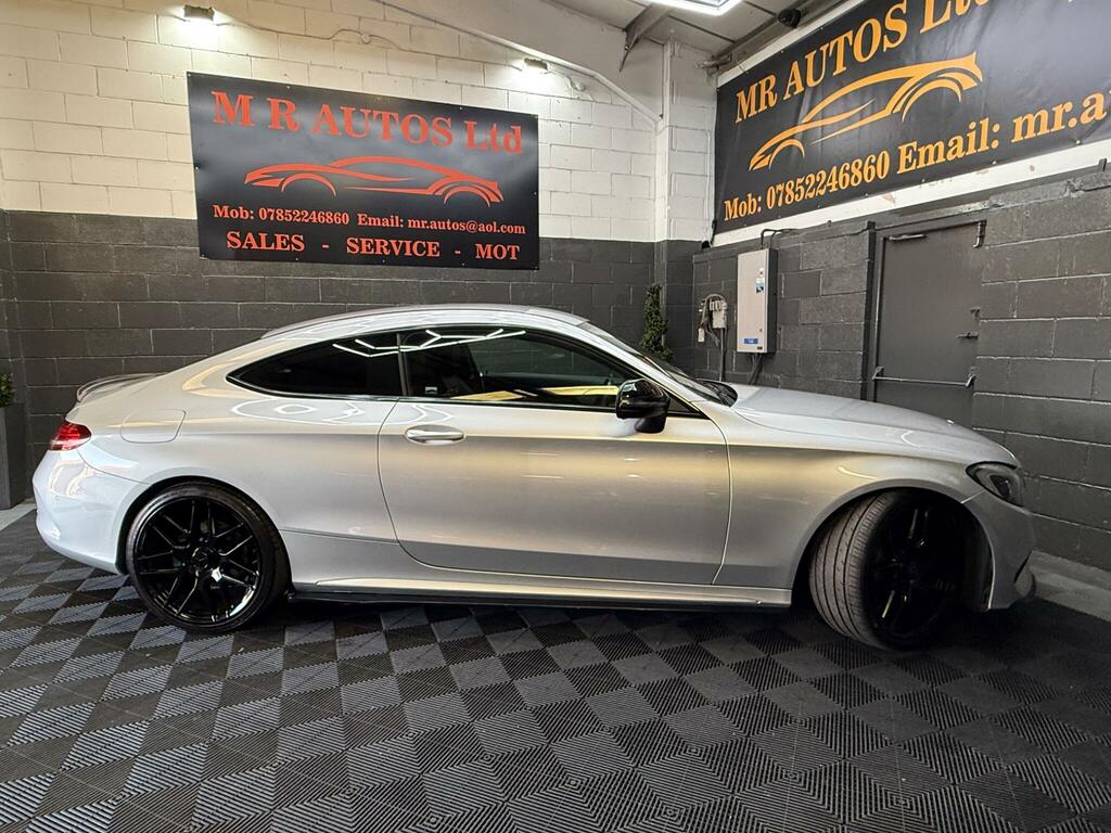 Mercedes-Benz C Class C220d Amg Line Blue #3