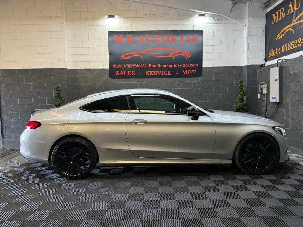 Mercedes-Benz C Class C220d Amg Line Blue #7