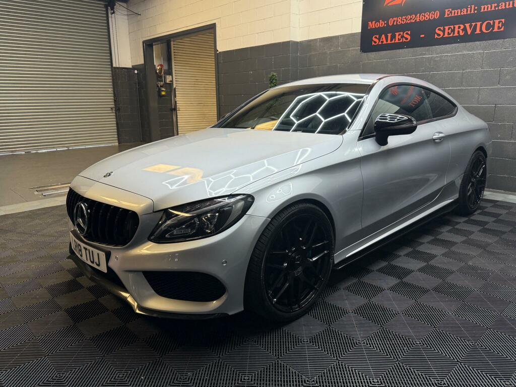 Mercedes-Benz C Class C220d Amg Line Blue #5