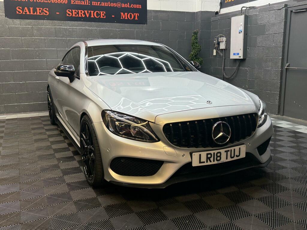 Mercedes-Benz C Class C220d Amg Line Blue #8