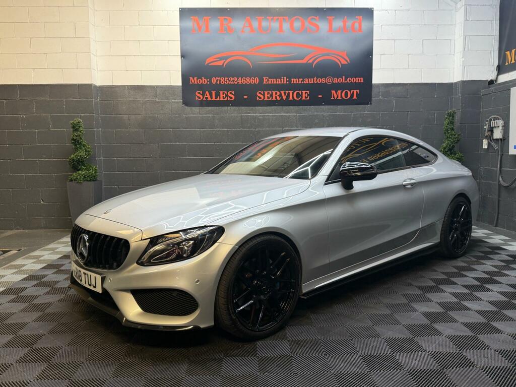 Mercedes-Benz C Class C220d Amg Line Blue #13