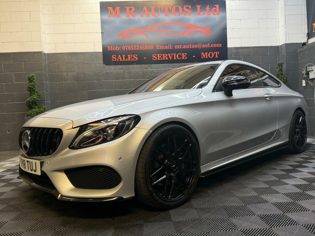Mercedes-Benz C Class C220d Amg Line Blue #12