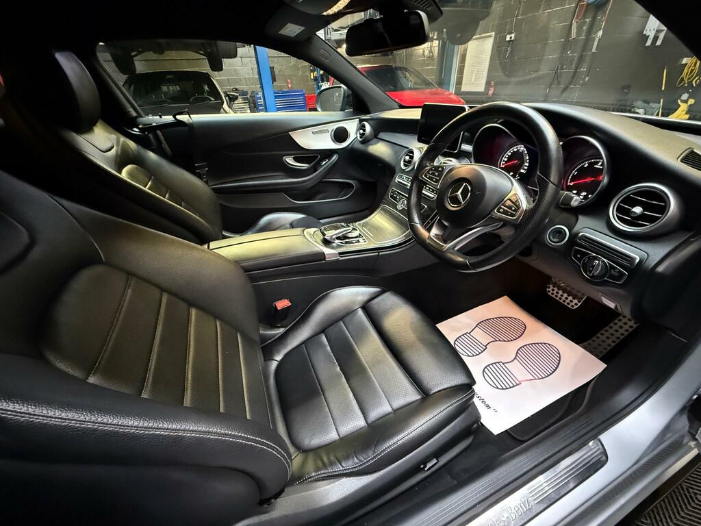Mercedes-Benz C Class C220d Amg Line Blue #25