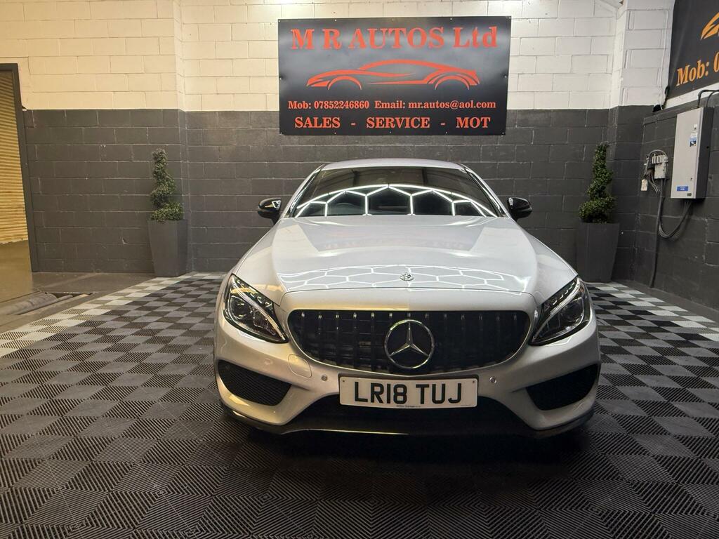 Mercedes-Benz C Class C220d Amg Line Blue #9