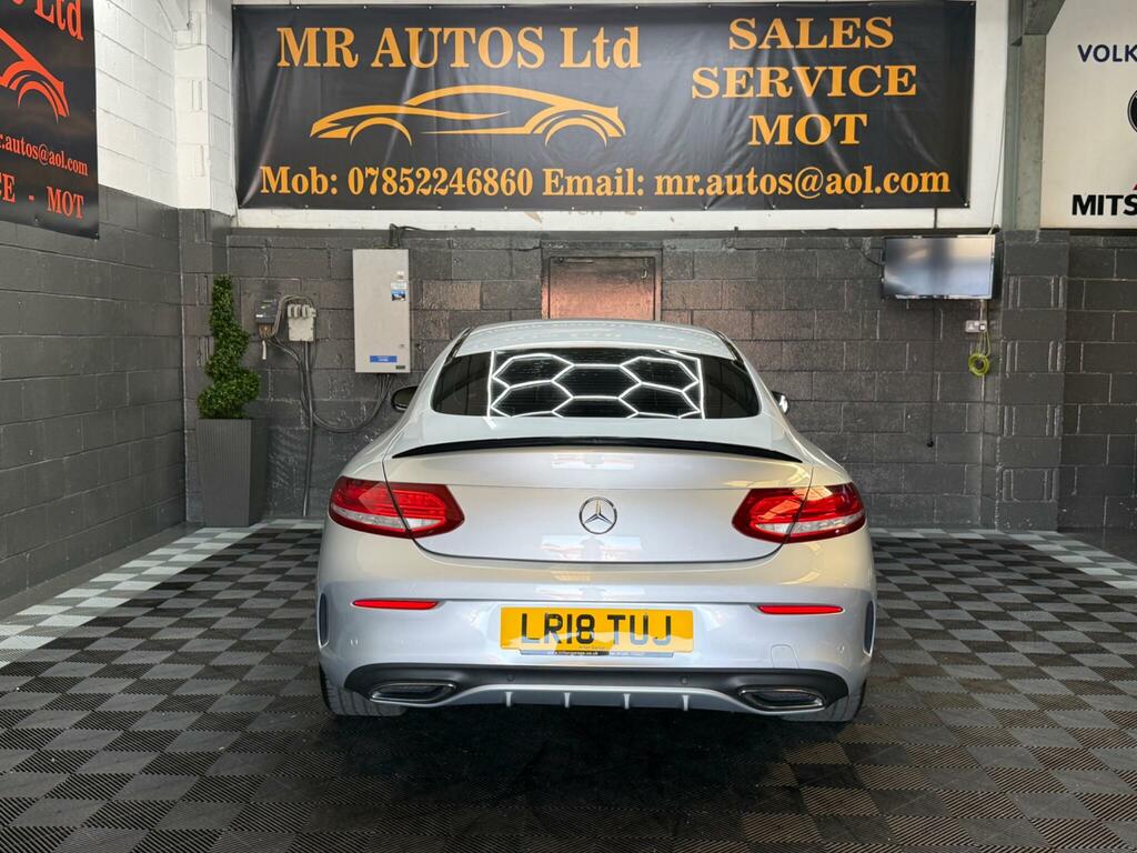 Mercedes-Benz C Class C220d Amg Line Blue #2