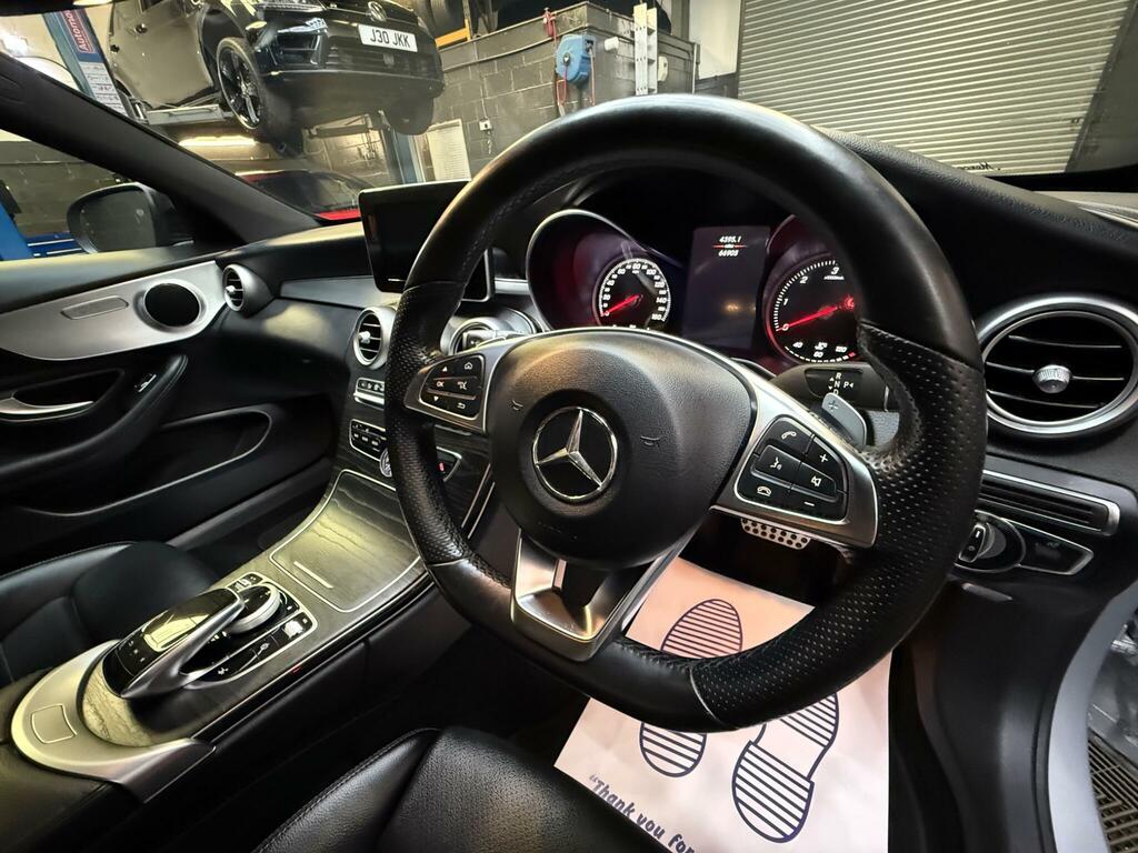 Mercedes-Benz C Class C220d Amg Line Blue #26