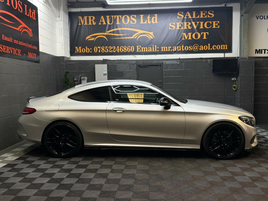 Mercedes-Benz C Class C220d Amg Line Blue #10