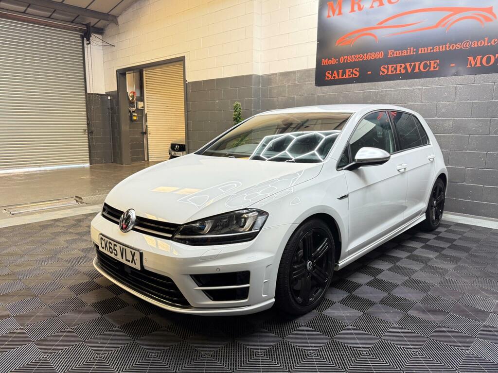 Volkswagen Golf 2.0 Tsi Bluemotion Tech R 4Motion Euro 6 Ss CK65VLX White #5