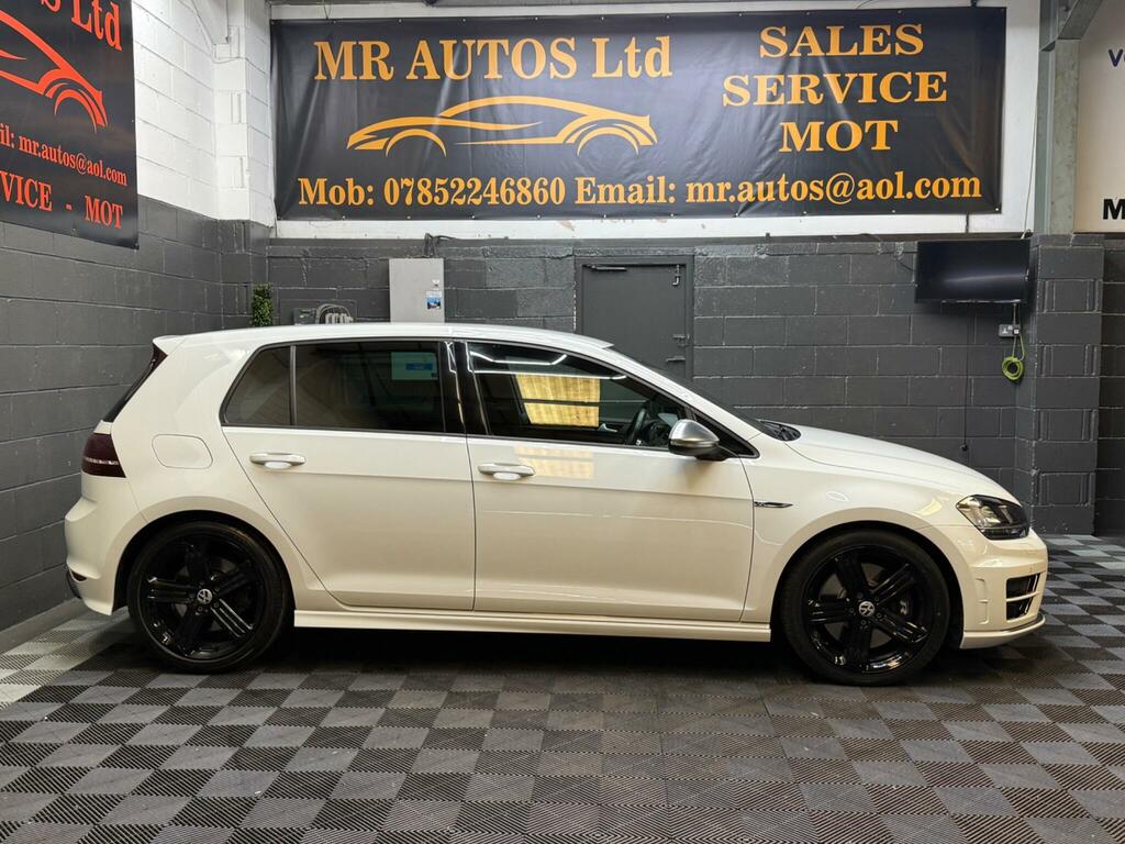 Volkswagen Golf 2.0 Tsi Bluemotion Tech R 4Motion Euro 6 Ss CK65VLX White #3