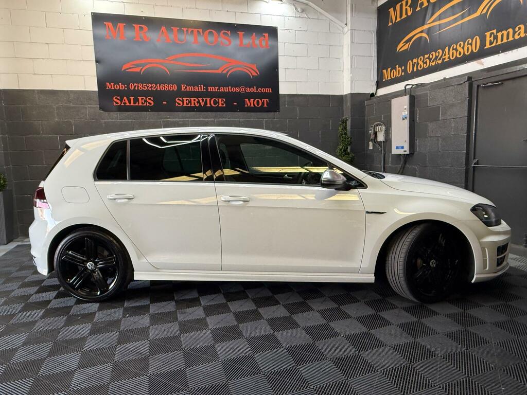 Volkswagen Golf 2.0 Tsi Bluemotion Tech R 4Motion Euro 6 Ss CK65VLX White #2