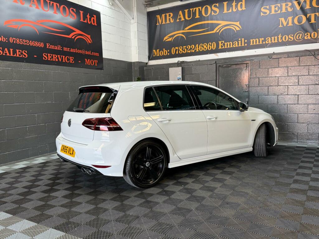 Volkswagen Golf 2.0 Tsi Bluemotion Tech R 4Motion Euro 6 Ss CK65VLX White #4