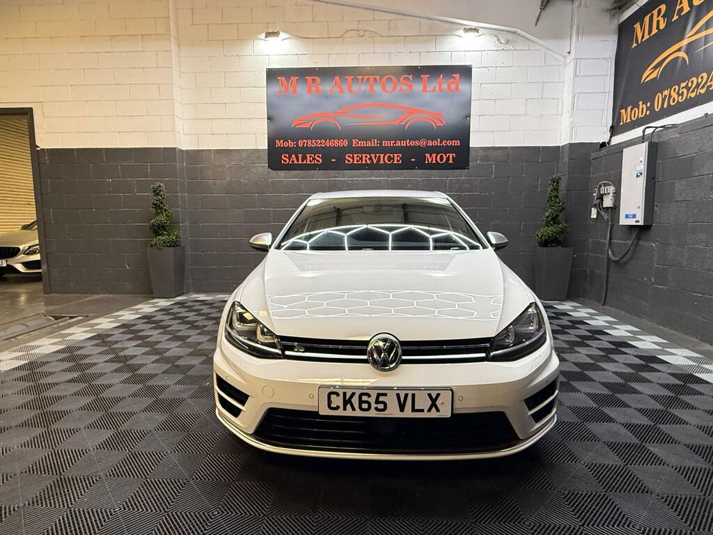 Volkswagen Golf 2.0 Tsi Bluemotion Tech R 4Motion Euro 6 Ss CK65VLX White #6