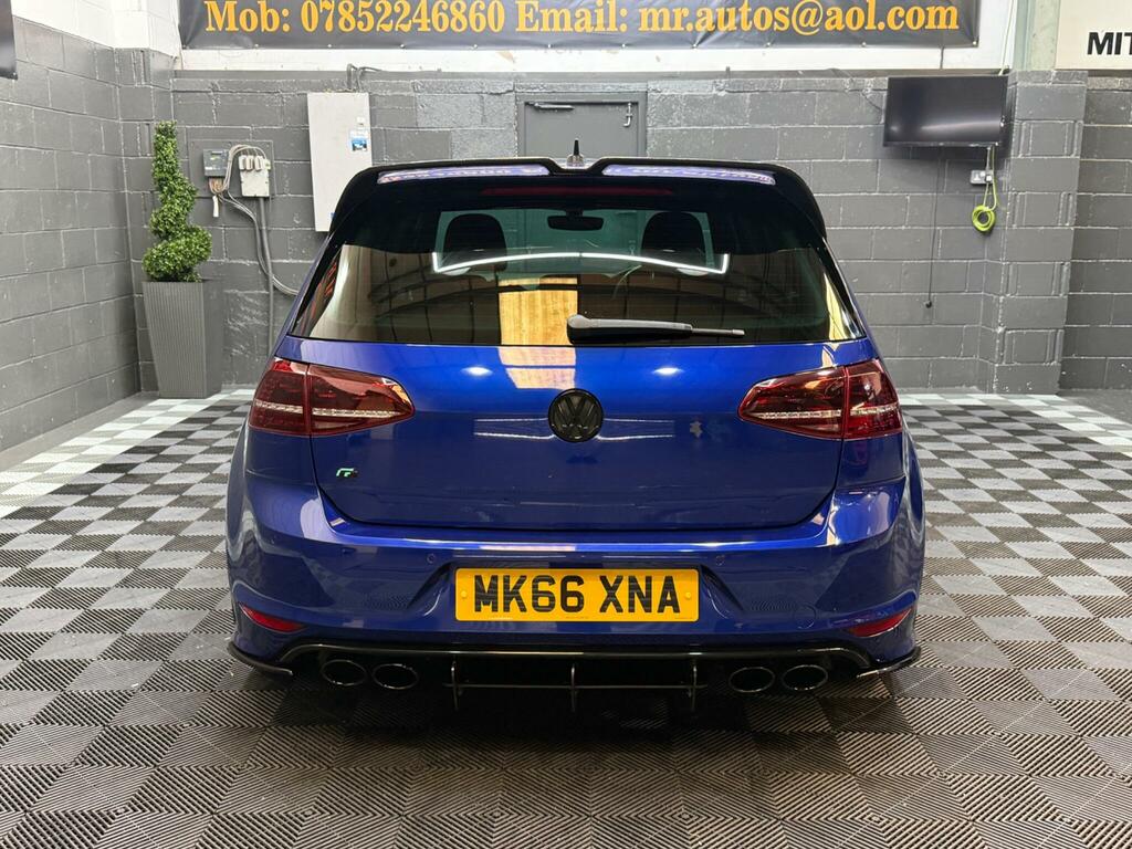 Volkswagen Golf R Blue #6