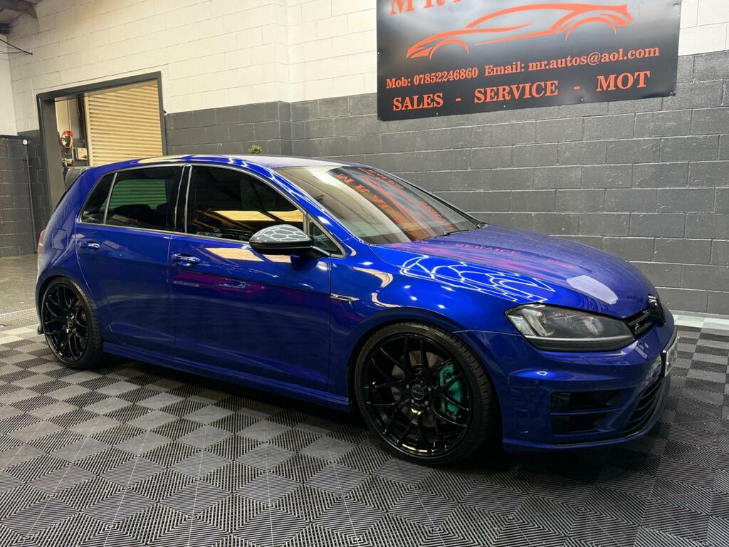 Volkswagen Golf R Blue #2