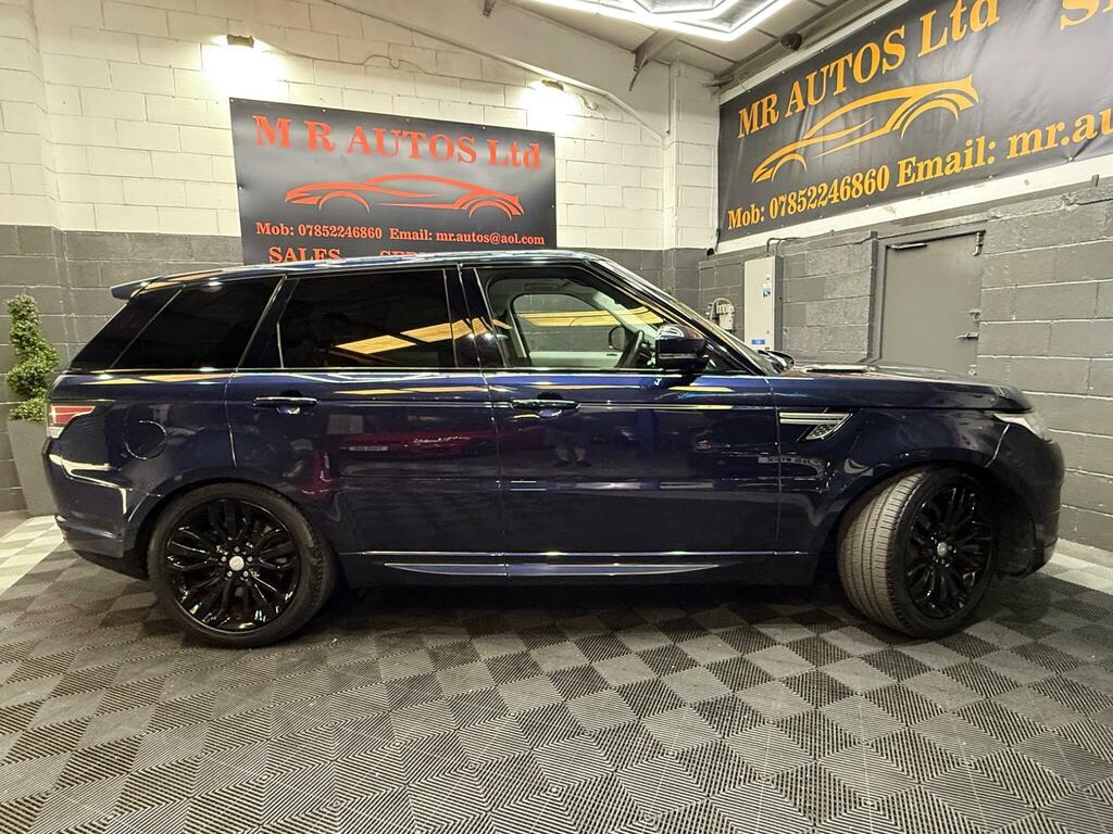 Land Rover Range Rover Sport 3.0 Sd V6 Hse 4Wd Euro 6 Ss YT66CBY Blue #2