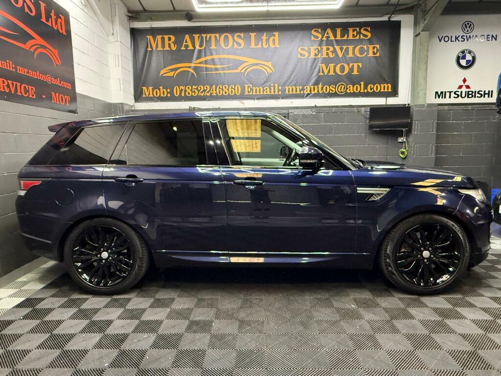 Land Rover Range Rover Sport 3.0 Sd V6 Hse 4Wd Euro 6 Ss YT66CBY Blue #3