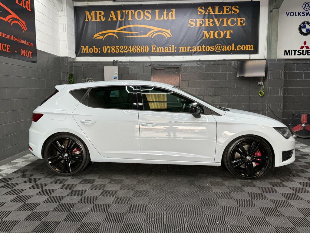 Seat Leon Cupra 280 White #4