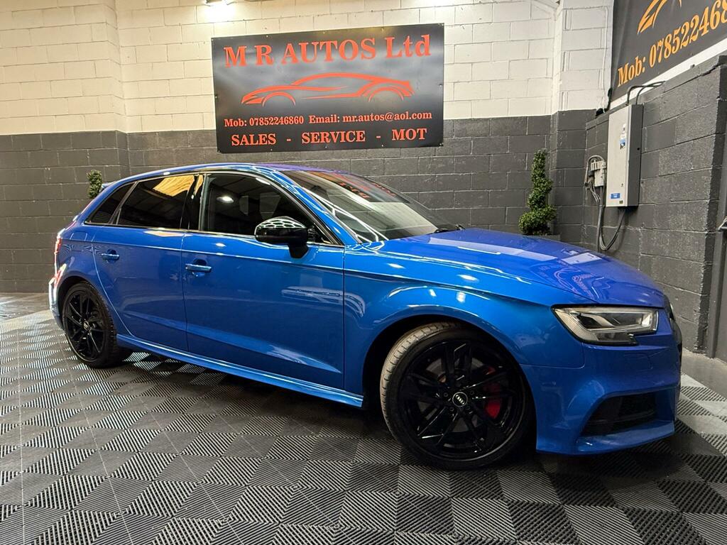 Audi S3 Black Edition Blue