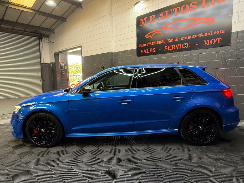 Audi S3 Saloon 2.0 Tfsi Black Edition 201919 Blue #7