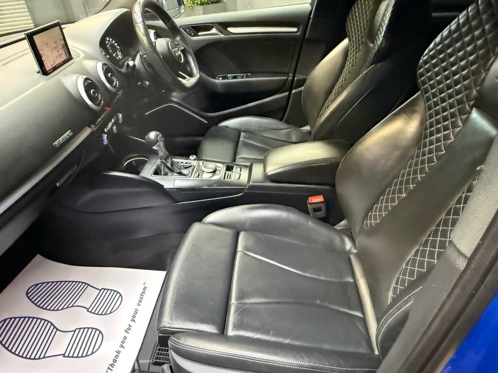 Audi S3 Saloon 2.0 Tfsi Black Edition 201919 Blue #16
