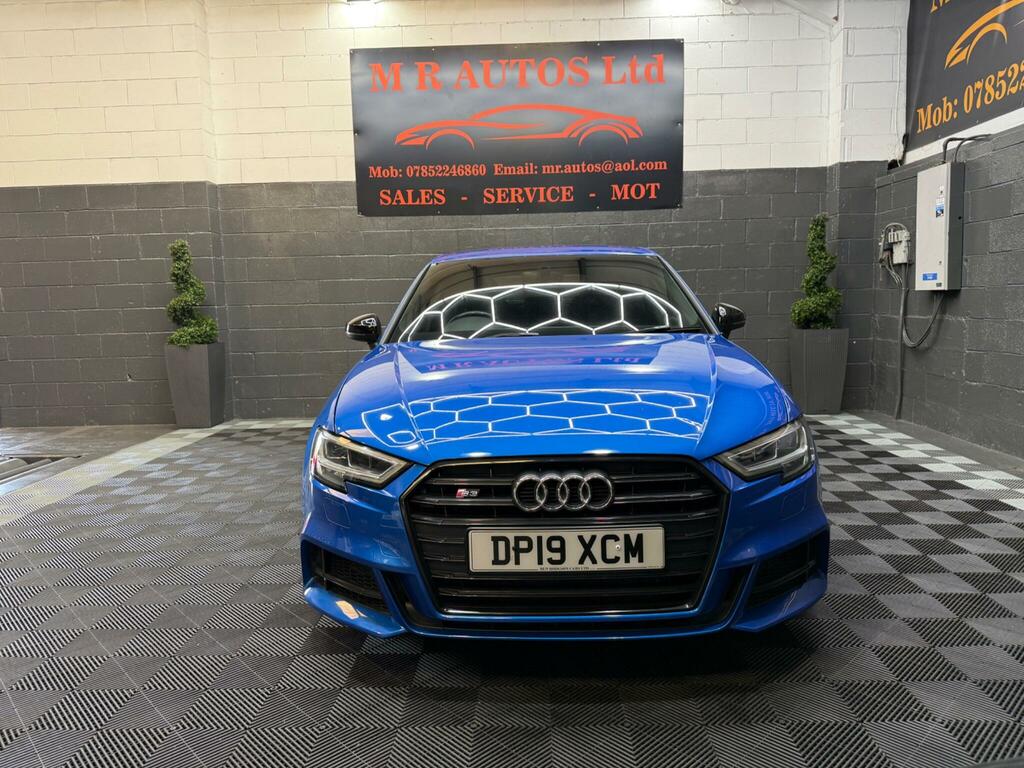 Audi S3 Saloon 2.0 Tfsi Black Edition 201919 Blue #8
