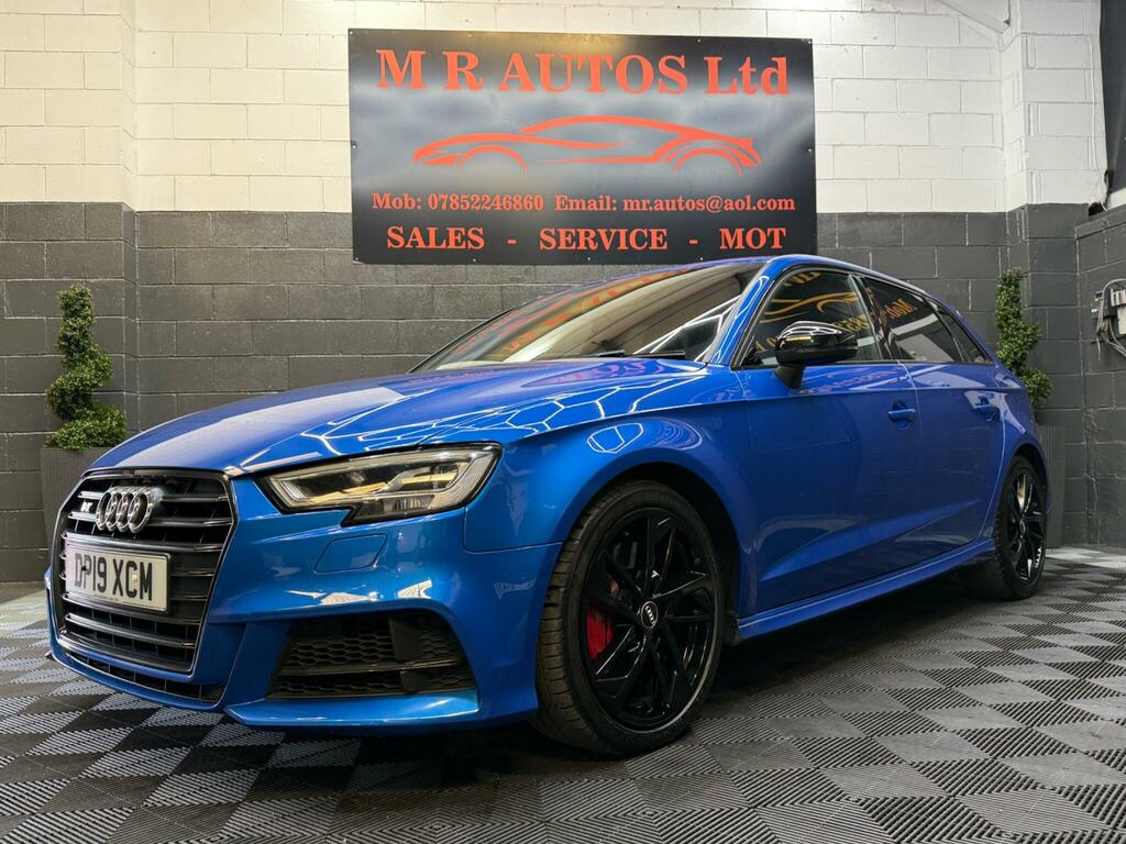 Audi S3 Saloon 2.0 Tfsi Black Edition 201919 Blue #42