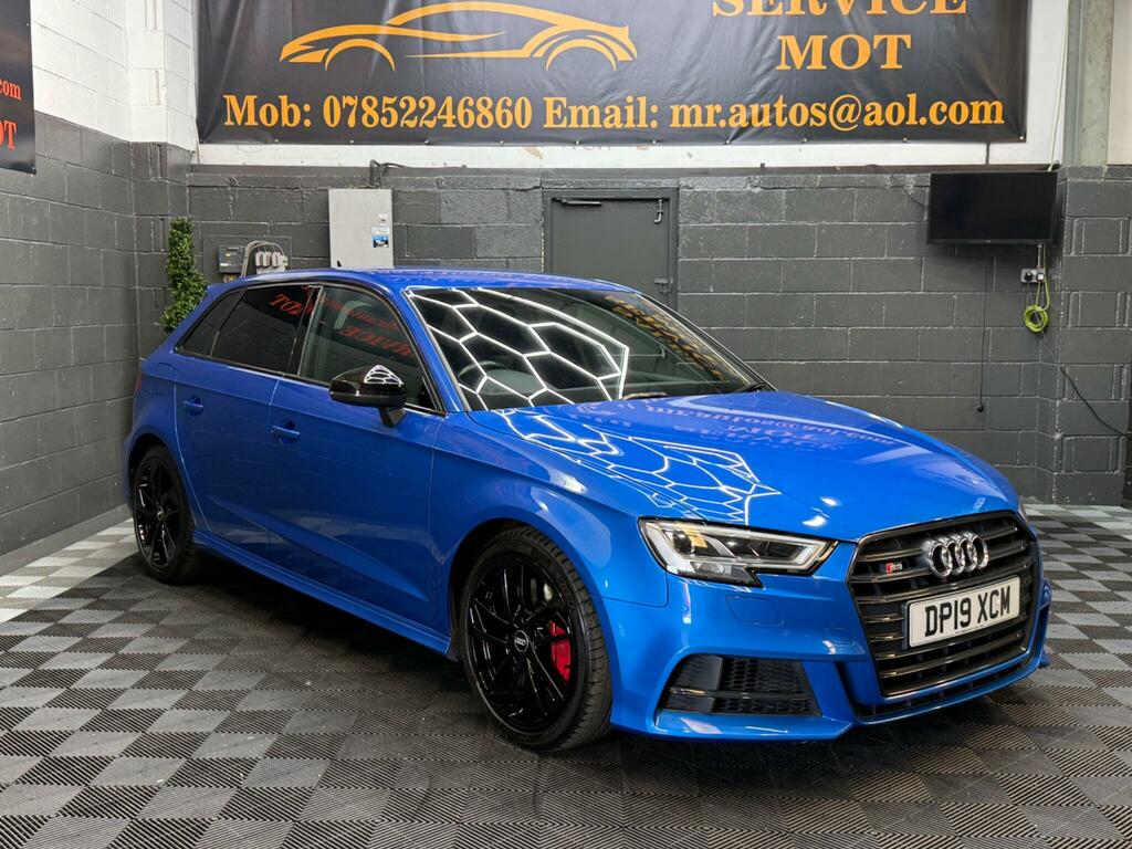 Audi S3 Saloon 2.0 Tfsi Black Edition 201919 Blue #40
