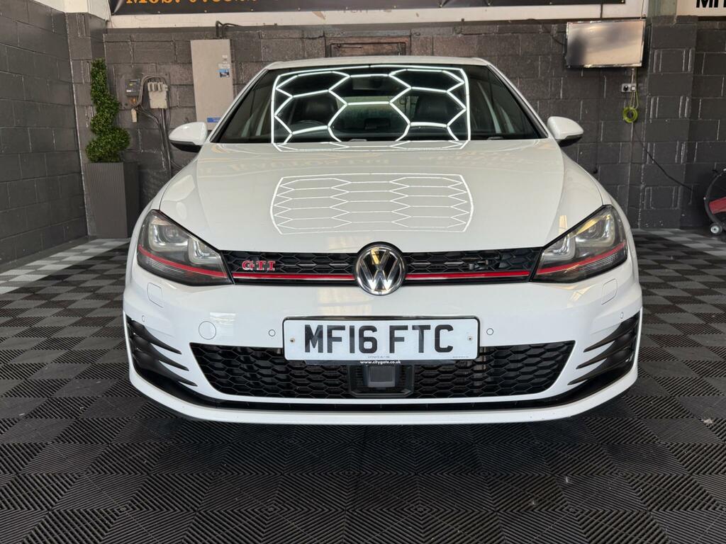 Volkswagen Golf Gti Performance White #3