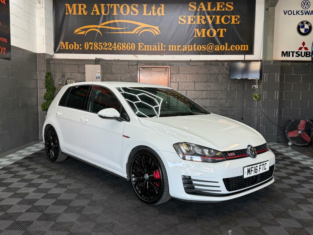 Volkswagen Golf Gti Performance White #6