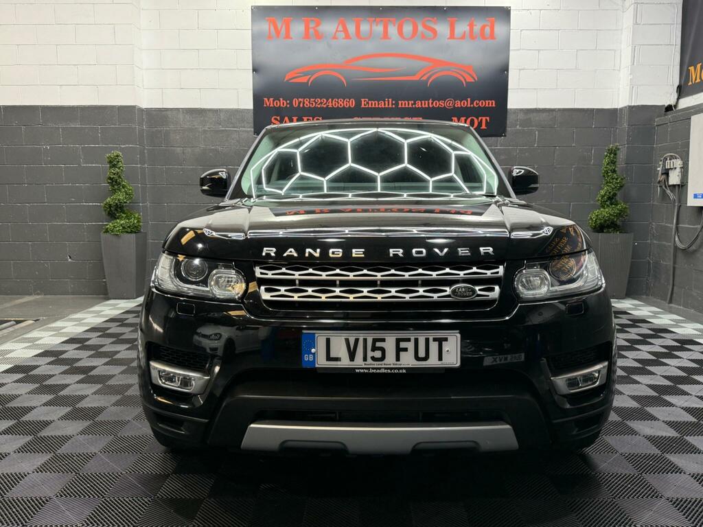 Land Rover Range Rover Sport Hse Black #4