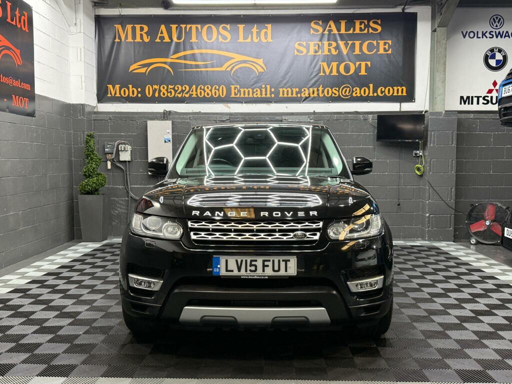 Land Rover Range Rover Sport Hse Black #6