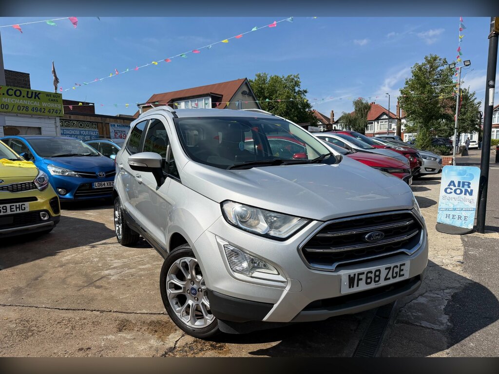 Ford Ecosport 1.0T Ecoboost Gpf Titanium Suv Eur WF68ZGE Silver #3