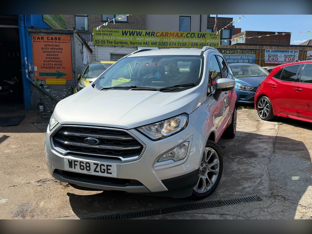 Ford Ecosport 1.0T Ecoboost Gpf Titanium Suv Eur WF68ZGE Silver
