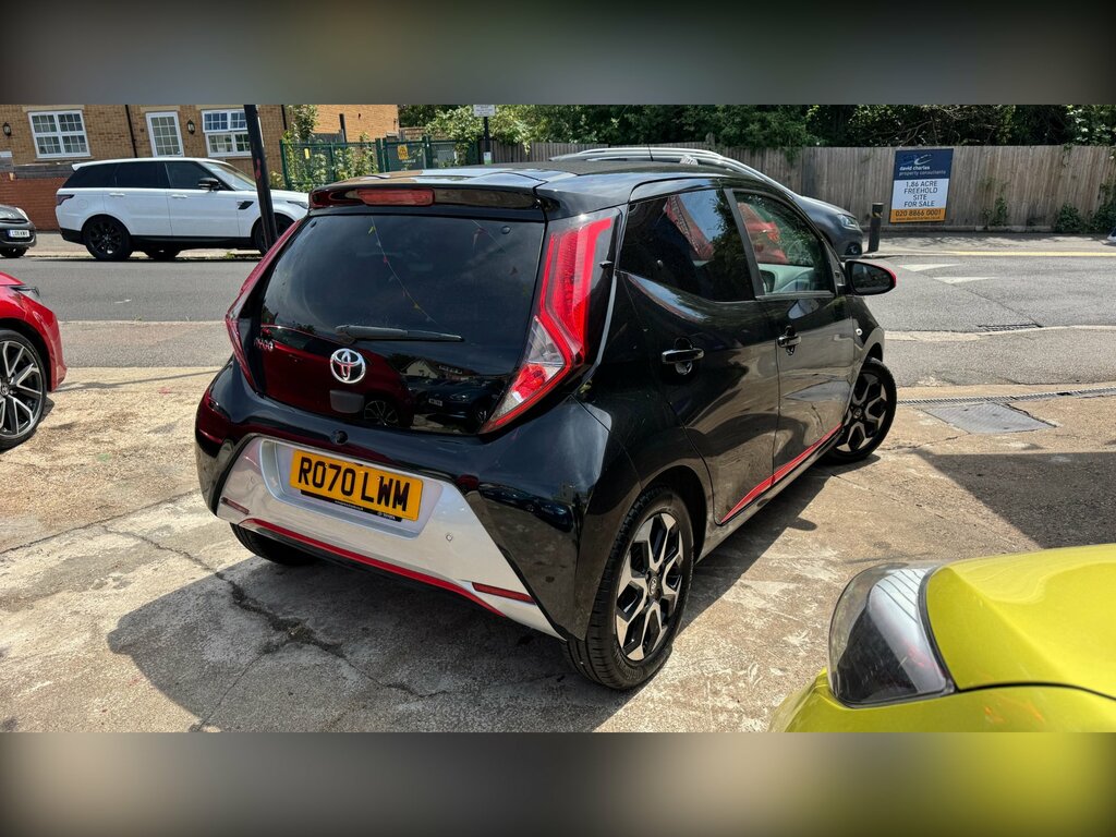 Toyota Aygo 1.0 Vvt-i X-trend Hatchback X-shift Eur RO70LWM Black #4